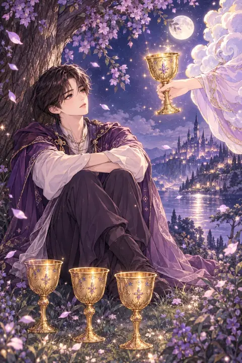 Four of Cups